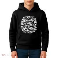 Nerdy Dirty Inked And Curvy Kids Hoodie thumb 4