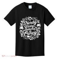 Nerdy Dirty Inked And Curvy Kids T-Shirt thumb 0