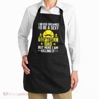 Never Dreamed ID Be A Sexy Softball Dad Apron thumb 2