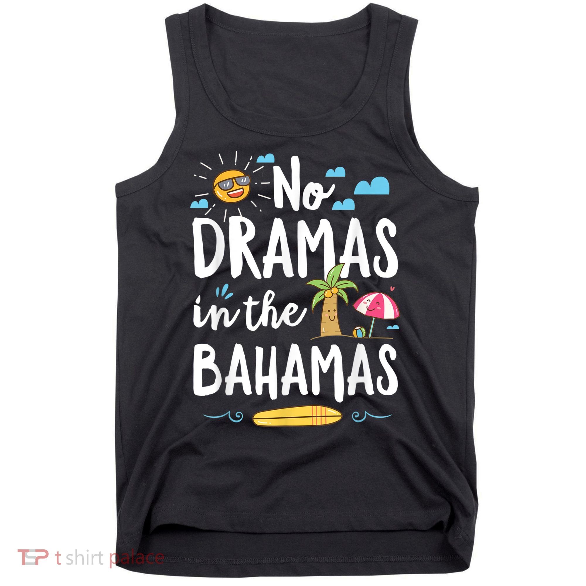 No Dramas In Bahamas Summer Vacation Beach Gift Tank Top