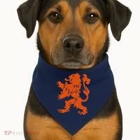 Nederland Dutch Logo USA-Made Doggie Bandana thumb 1