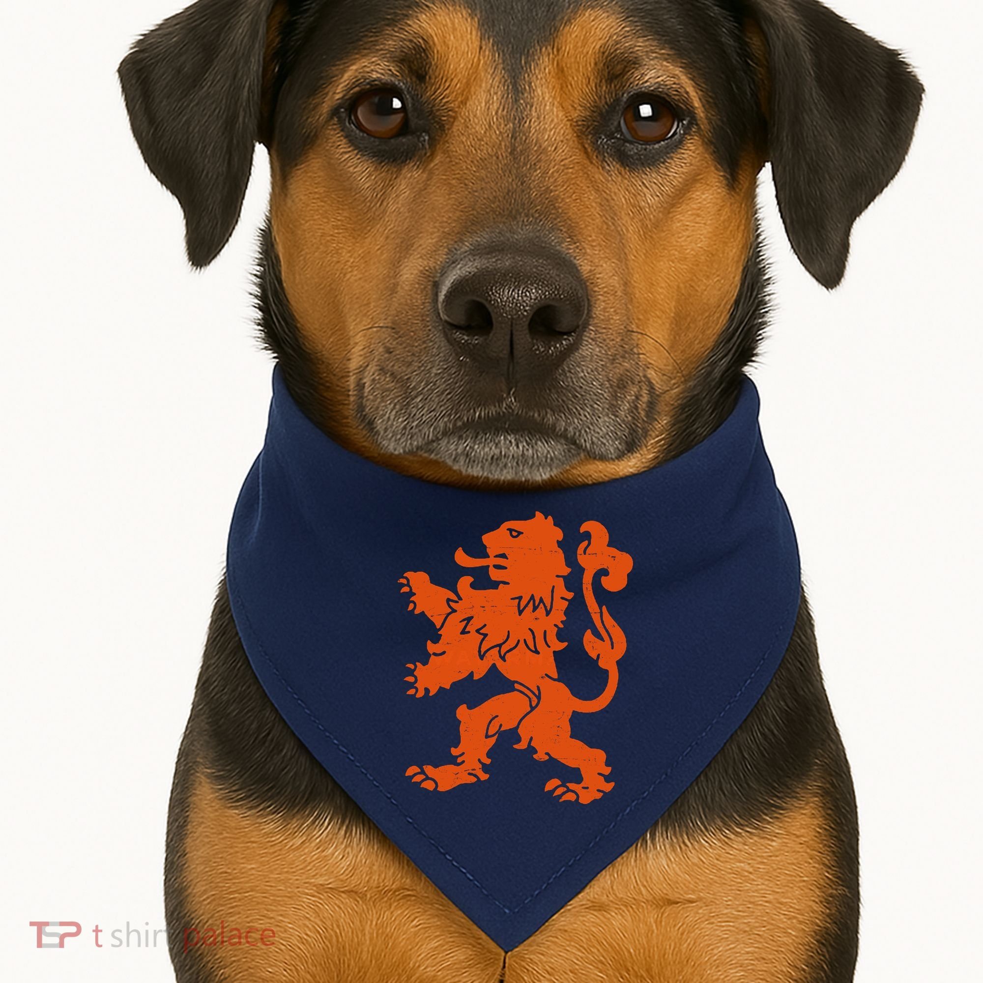 Nederland Dutch Logo USA-Made Doggie Bandana
