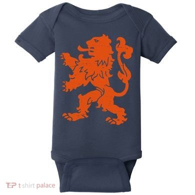 Nederland Dutch Logo Baby Bodysuit