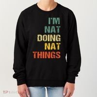Nat Doing Nat Things Personalized Women's Sweatshirt thumb 0