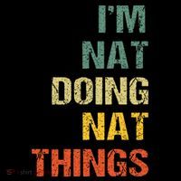 Nat Doing Nat Things Personalized Women's Hoodie thumb 2