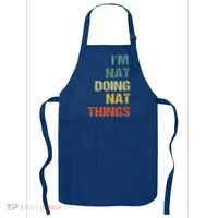 Nat Doing Nat Things Personalized Apron thumb 0