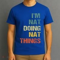 Nat Doing Nat Things Personalized T-Shirt thumb 3