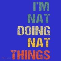 Nat Doing Nat Things Personalized Women's Long Sleeve Shirt thumb 2