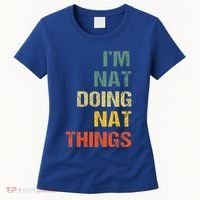 Nat Doing Nat Things Personalized Women's T-Shirt thumb 0