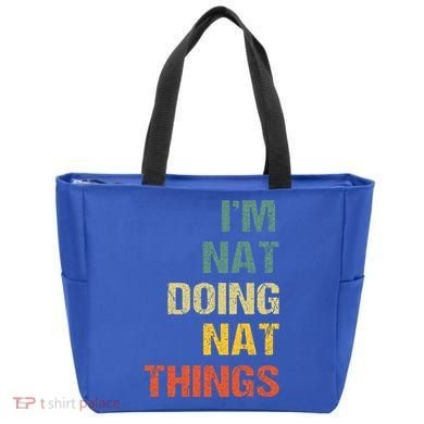 Nat Doing Nat Things Personalized Tote Bag