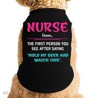Nurse Definition Doggie Tank thumb 0
