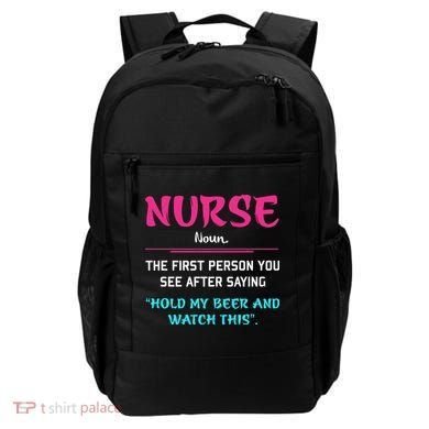Nurse Definition Backpack