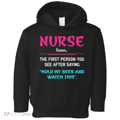 Nurse Definition Toddler Hoodie
