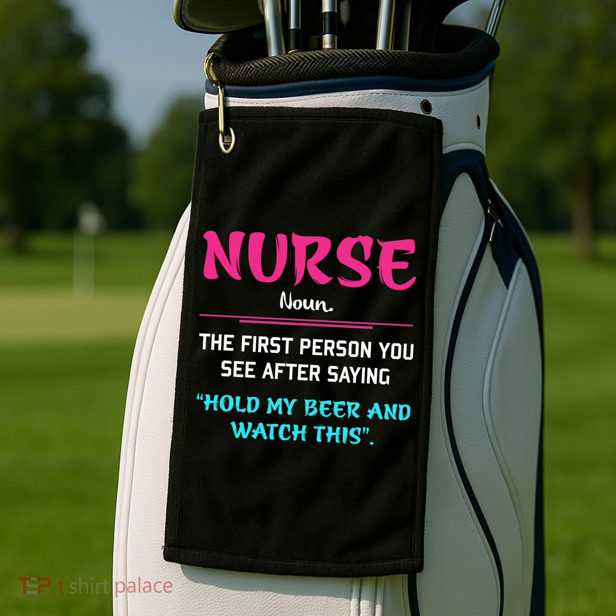 Nurse Definition Golf Towel