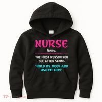 Nurse Definition Kids Hoodie thumb 0