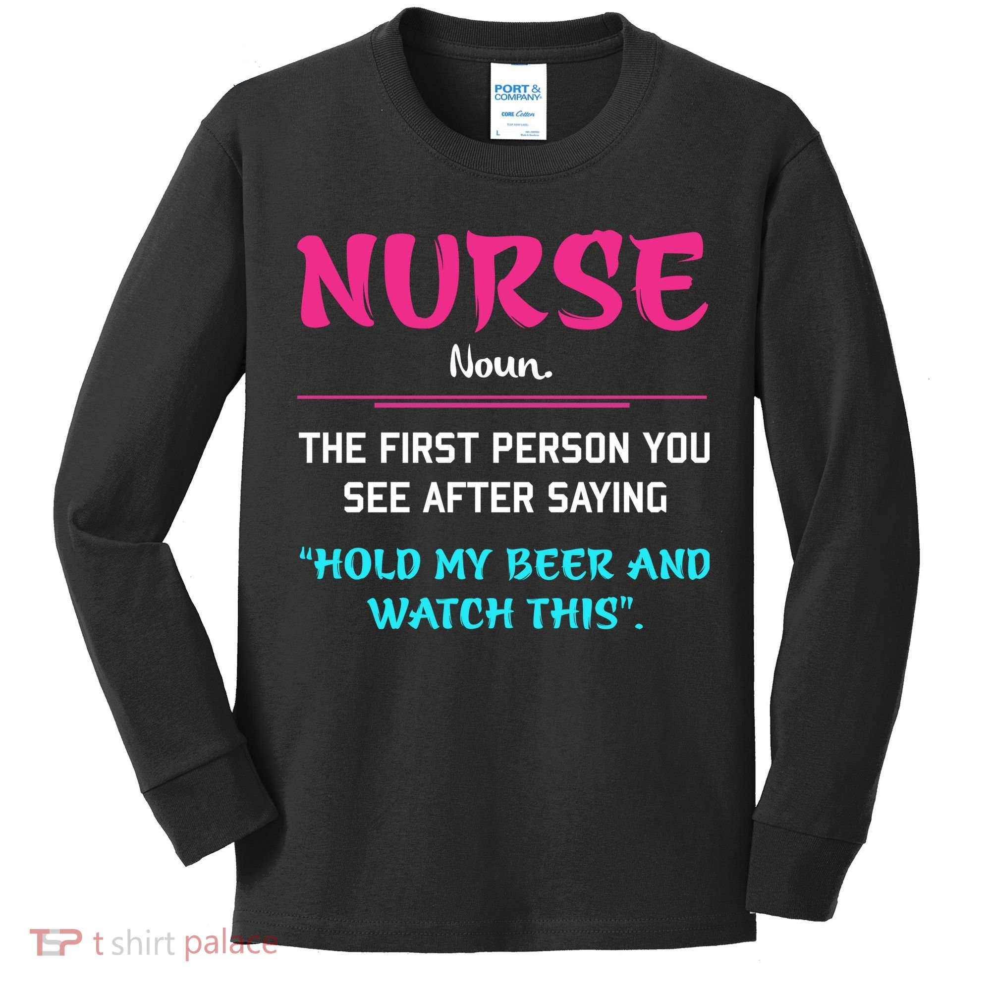 Nurse Definition Kids Long Sleeve Shirt