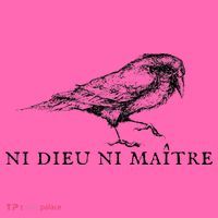 Ni Dieu Ni Maitre Stripe Pom Pom Beanie thumb 2