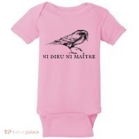 Ni Dieu Ni Maitre Baby Bodysuit thumb 0