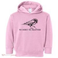 Ni Dieu Ni Maitre Toddler Hoodie thumb 0