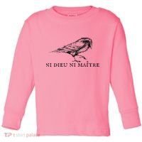 Ni Dieu Ni Maitre Toddler Long Sleeve Shirt thumb 0
