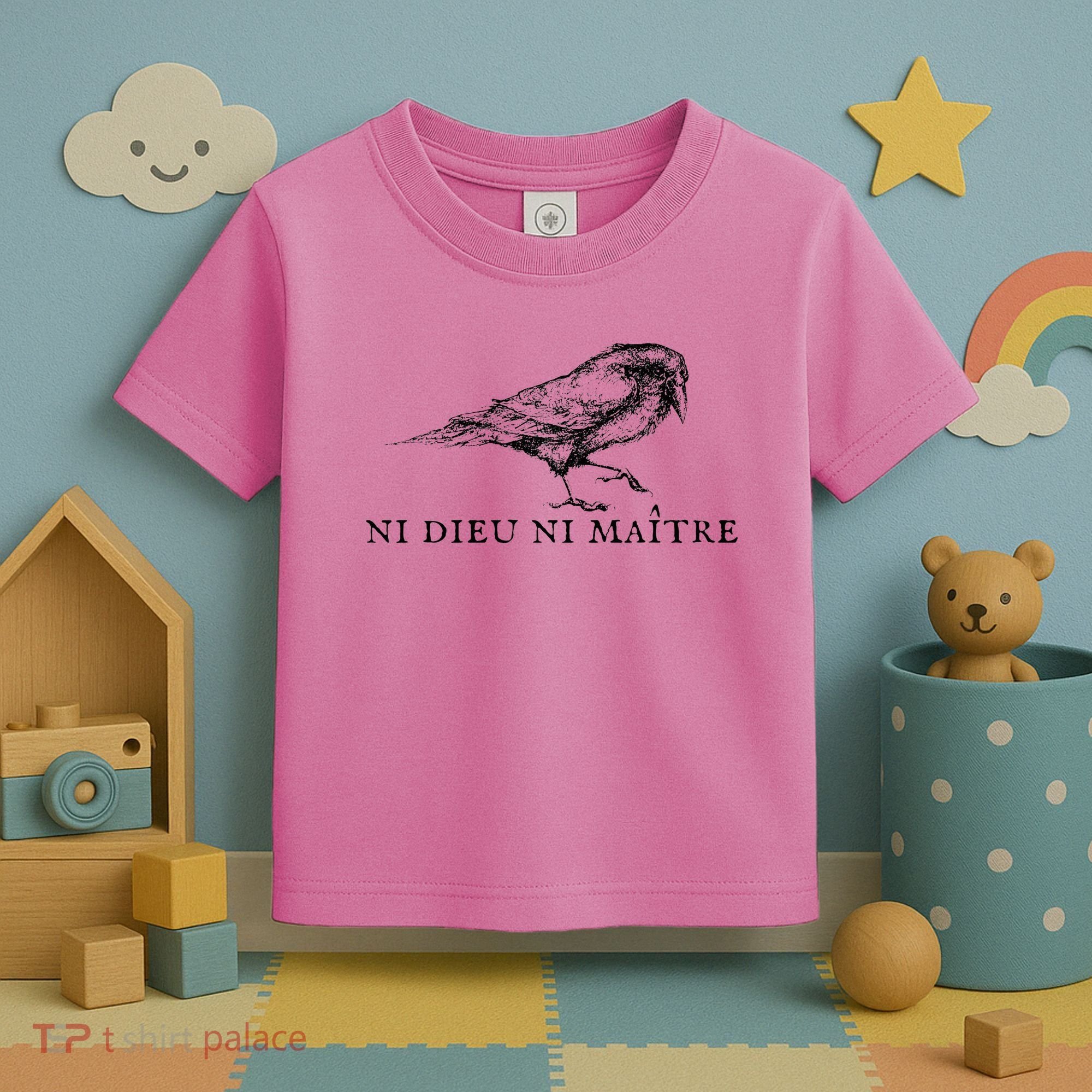 Ni Dieu Ni Maitre Toddler T-Shirt