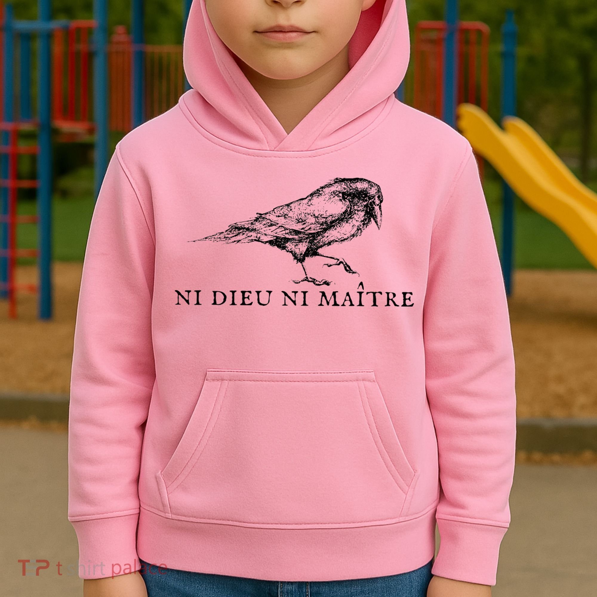 Ni Dieu Ni Maitre Kids Hoodie