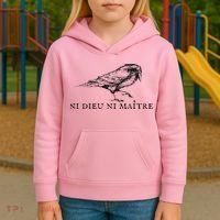 Ni Dieu Ni Maitre Kids Hoodie thumb 3