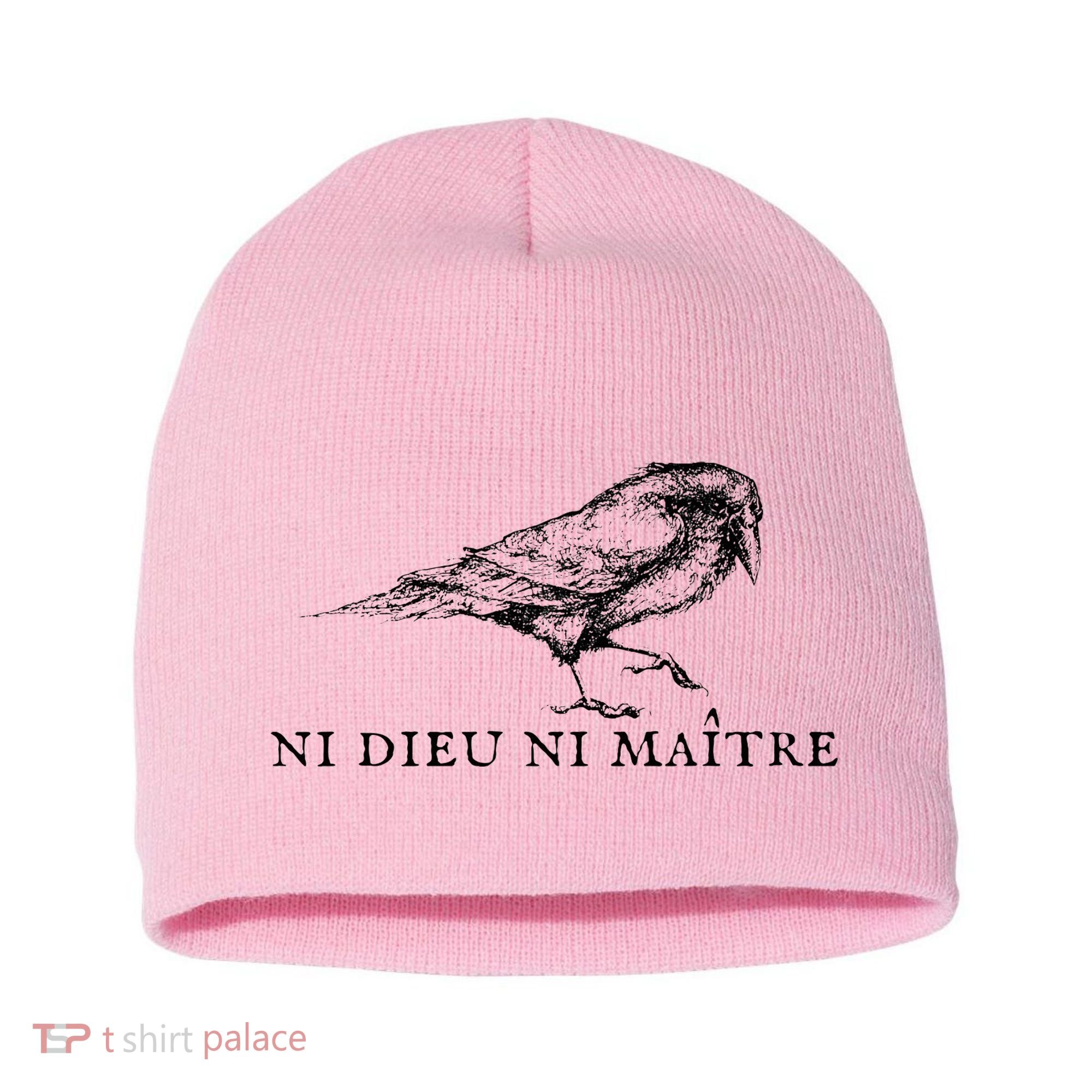 Ni Dieu Ni Maitre Short Acrylic Beanie