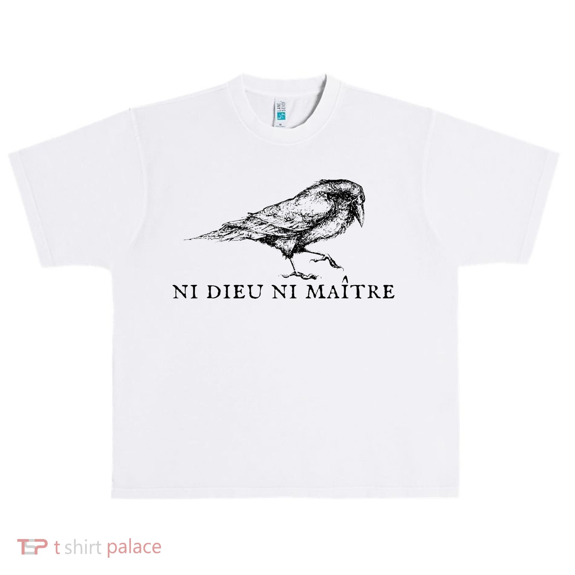 Ni Dieu Ni Maitre Urban Oversized Heavyweight T-Shirt