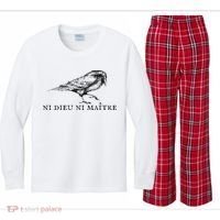 Ni Dieu Ni Maitre Kids Long Sleeve Plaid Pajama Set thumb 0
