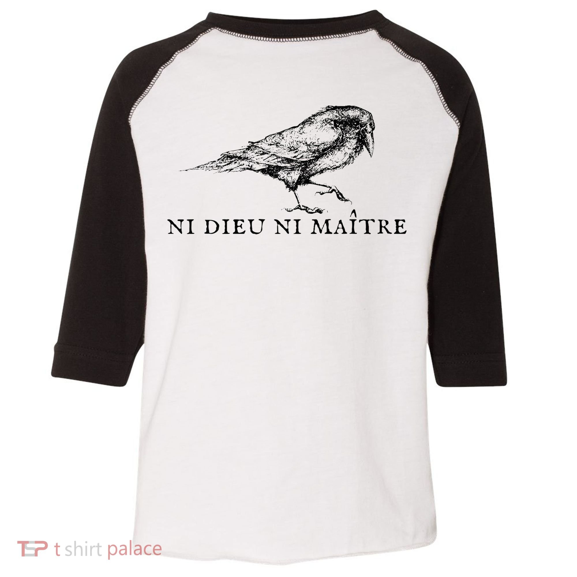 Ni Dieu Ni Maitre Toddler Fine Jersey T-Shirt