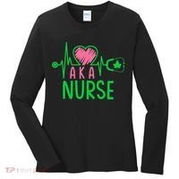Nurses Day Nurse Week Cute Nurse Aka Funny Nurse Life Women's Long Sleeve Shirt thumb 0