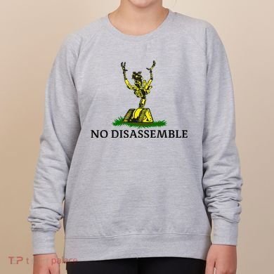 No Disassemble Women's Sweatshirt
