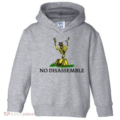No Disassemble Toddler Hoodie