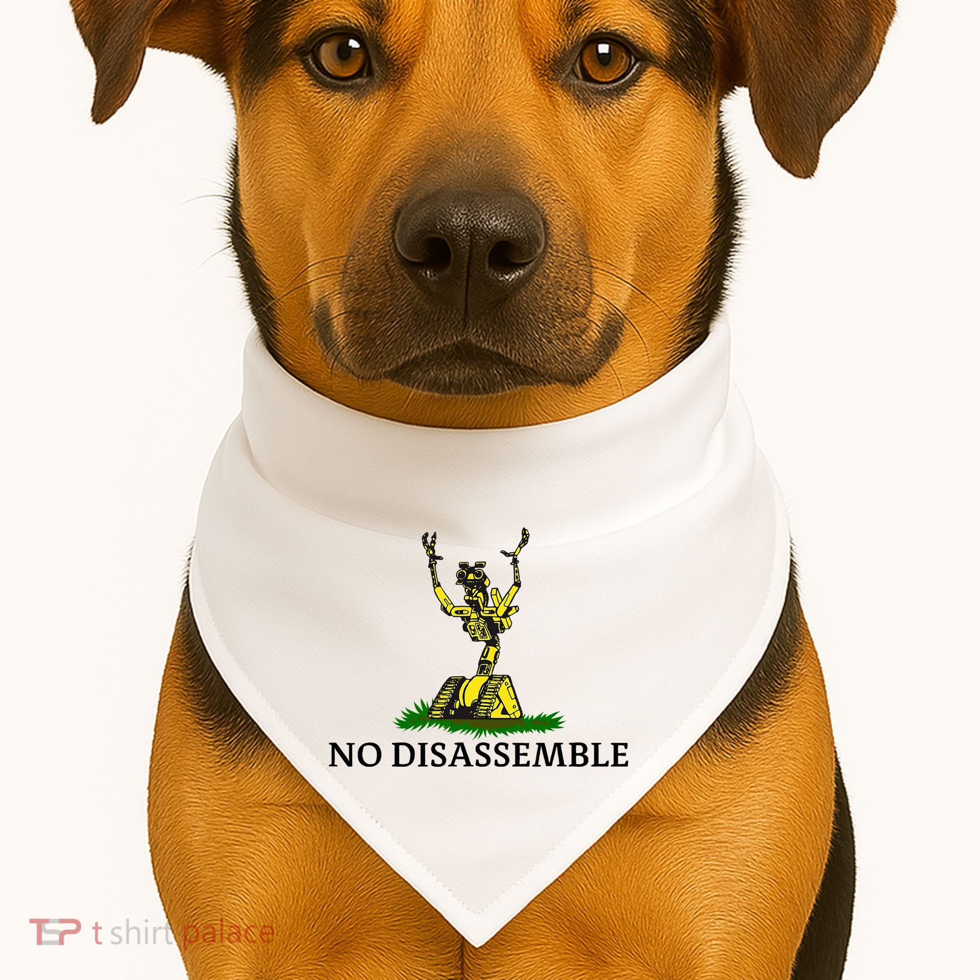 No Disassemble USA-Made Doggie Bandana