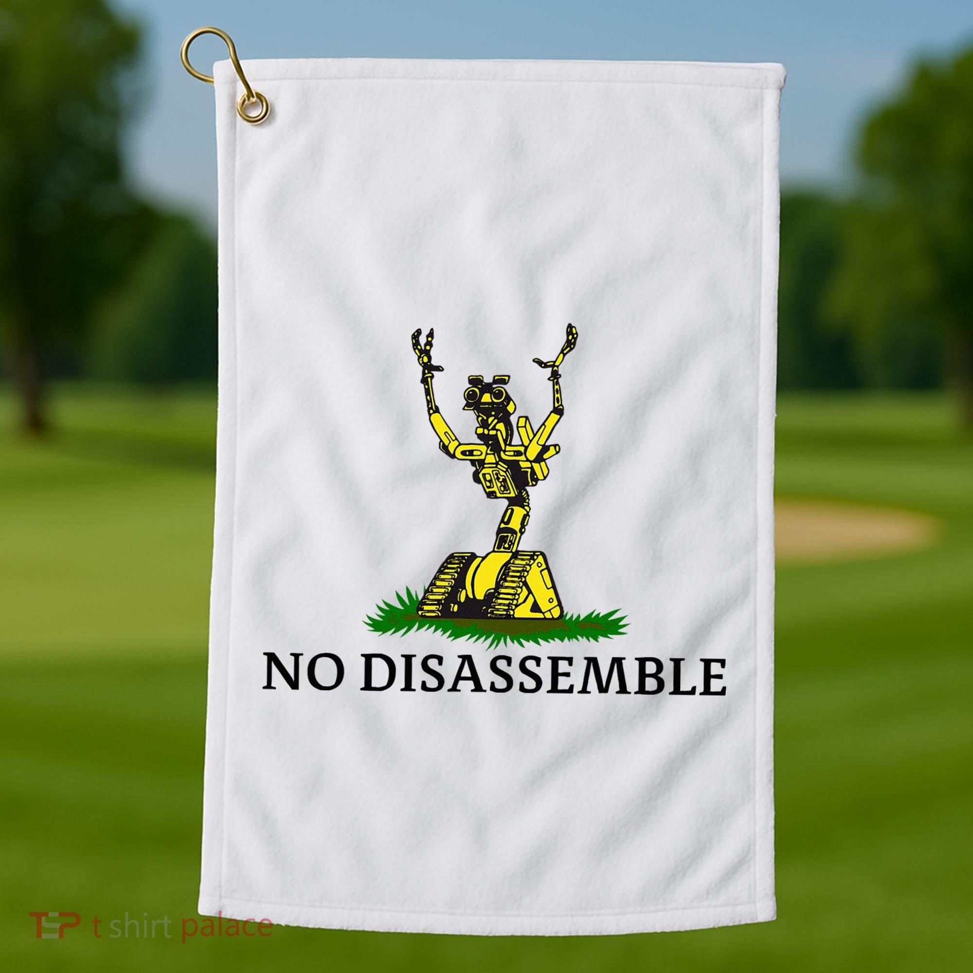 No Disassemble Golf Towel