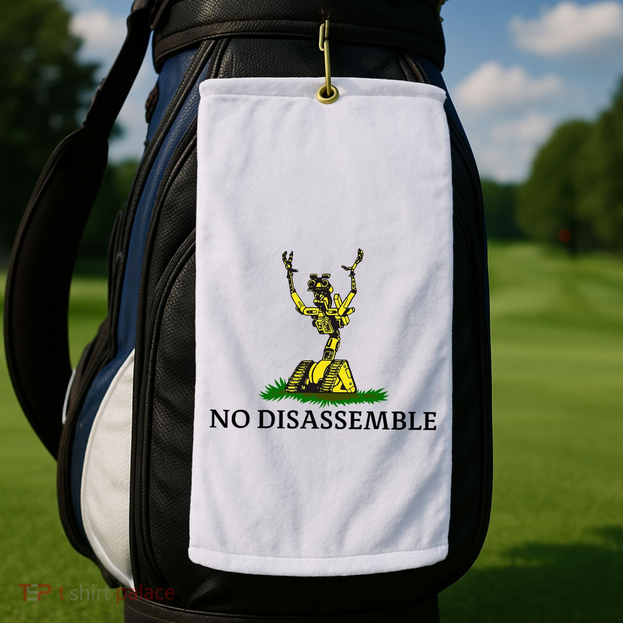 No Disassemble Golf Towel