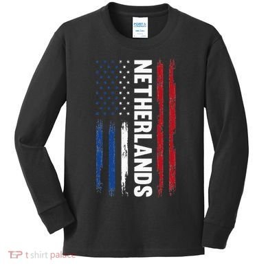 Netherlands Dutch Netherlands Kids Long Sleeve Shirt