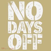 No Days Off Motivational Fitness Quote Sweatshirt thumb 2