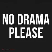 No Drama Please Ornament thumb 1