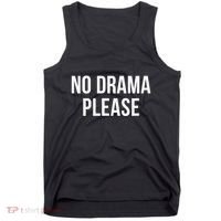 No Drama Please Tank Top thumb 0