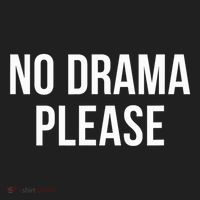 No Drama Please Golf Towel thumb 3