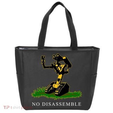 No Disassemble Robot Tote Bag