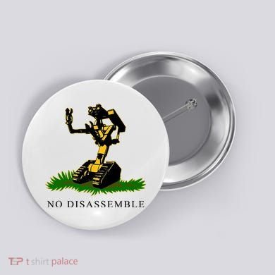 No Disassemble Robot Button