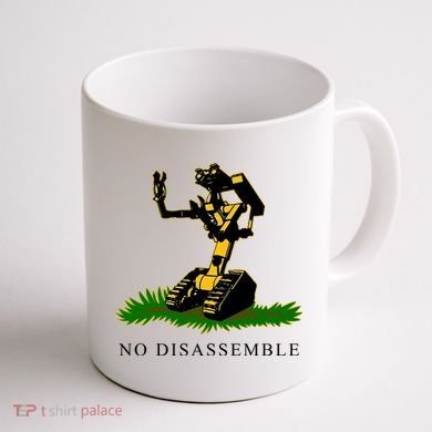 No Disassemble Robot Coffee Mug back