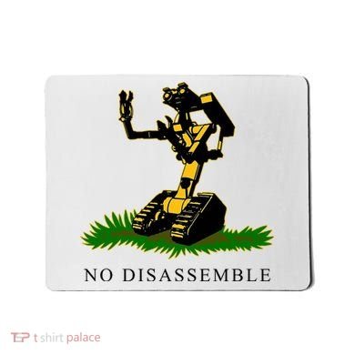 No Disassemble Robot Mousepad