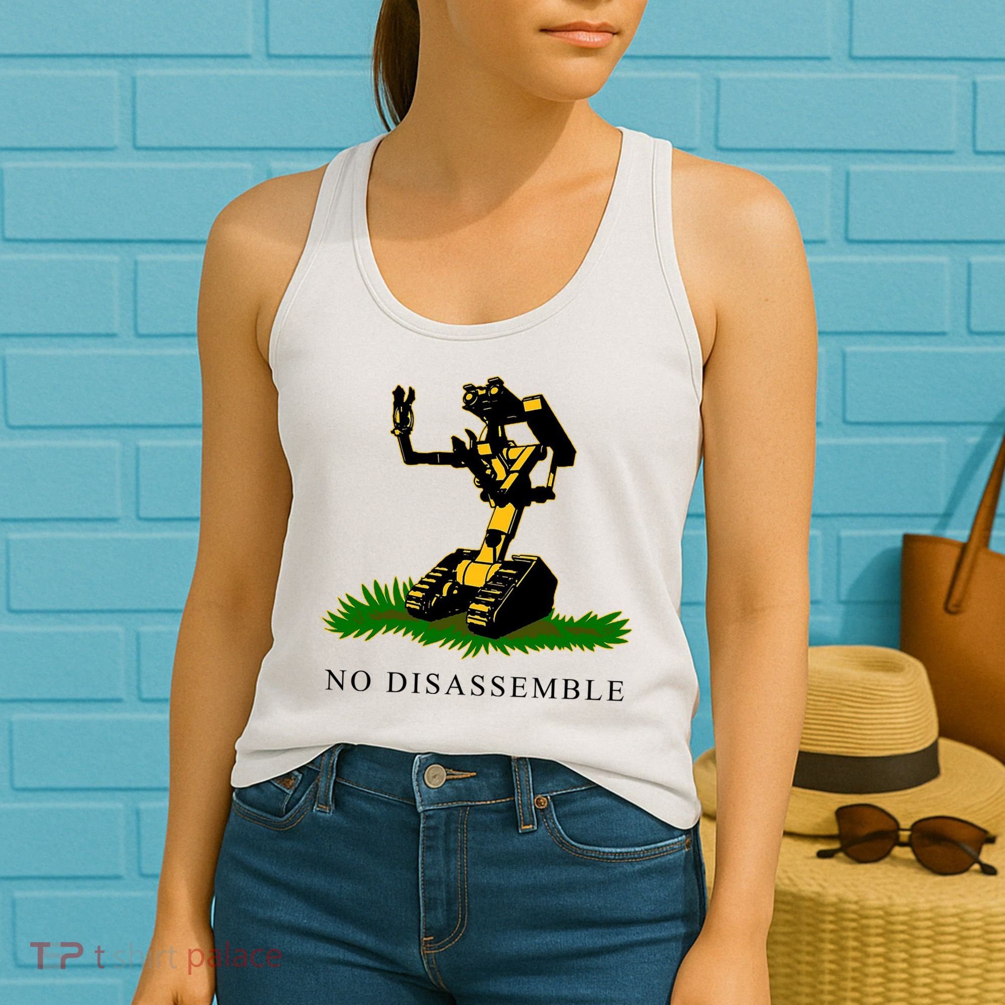 No Disassemble Robot Women's Tank Top