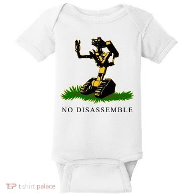 No Disassemble Robot Baby Bodysuit