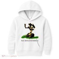 No Disassemble Robot Kids Hoodie thumb 0