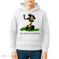 No Disassemble Robot Kids Hoodie thumb 4